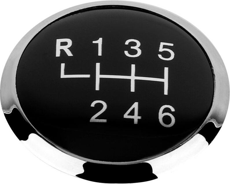 Auto 6 Gang Schaltknauf Stick Abdeckung Emblem Abzeichen Kappe Trim für T5 T5.1 Gp 2003-2011