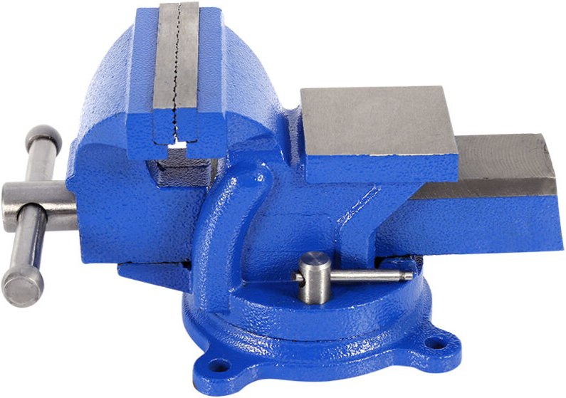 Robuste 360°-Schraubstock-Werkstattklemme für Ingenieure, 100-mm-Backe, robust - Eosnow