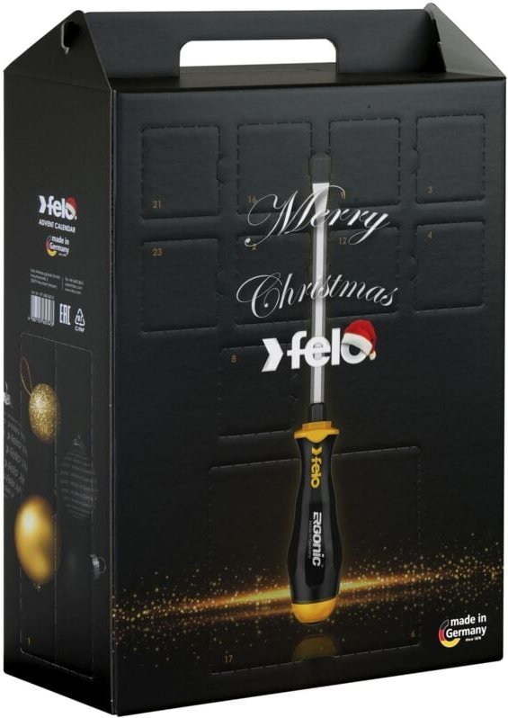 Felo Adventskalender 2025 Premium Werkzeug-Satz Limited Edition