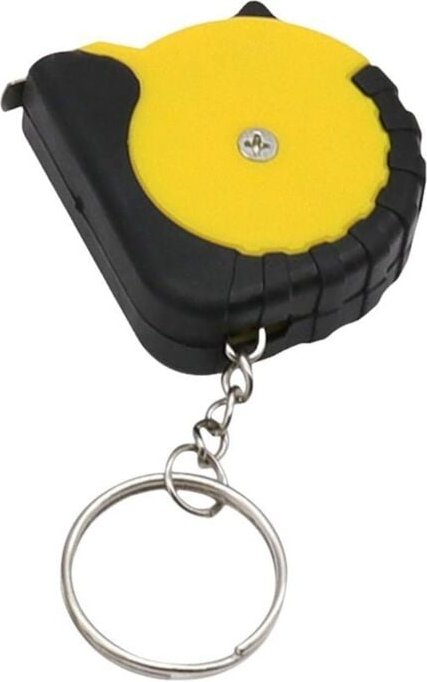 Stahlbandmaß mit Kette, gut ablesbare Bruchteile, tragbares und multifunktionales Handmessgerät