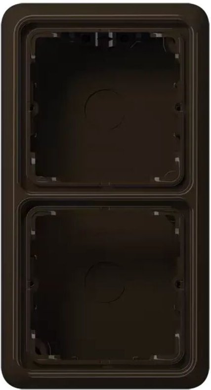 Jung AP-Kappe 2-fach br angeformter Rahmen CD 582 A