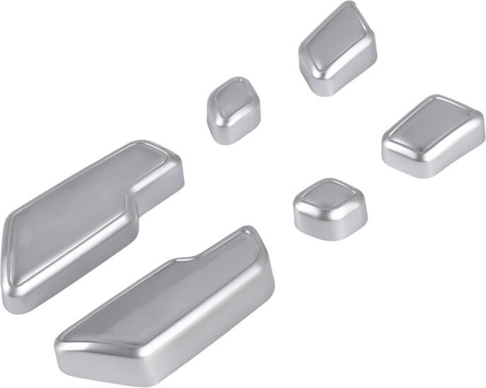 Tlily - für ce gla ml W212 W218 X166 Silber Chrom Sitz Verstellung Knopf Schalter Abdeckung Verkleidung
