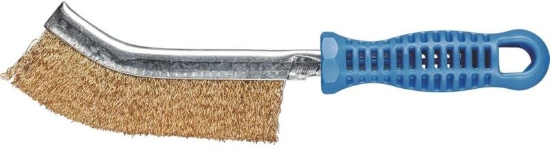 Handbürste hbg 10 st L.265mm 0,3mm Stahldraht (st) Besatz-L.25mm Pferd