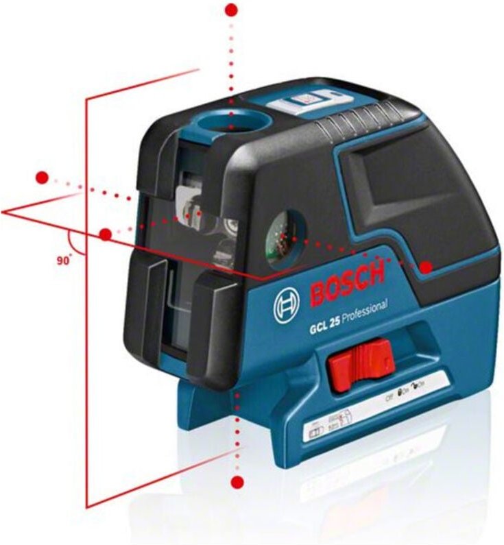 Bosch - Punktlaser gcl 25 Professional im Set mit Schutztasche + Baustativ bt 150