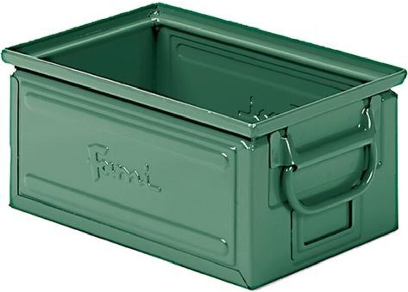 STAHLKASTENmm B300Xt200Xh145 Gr272-3A2 Grün Ral6011