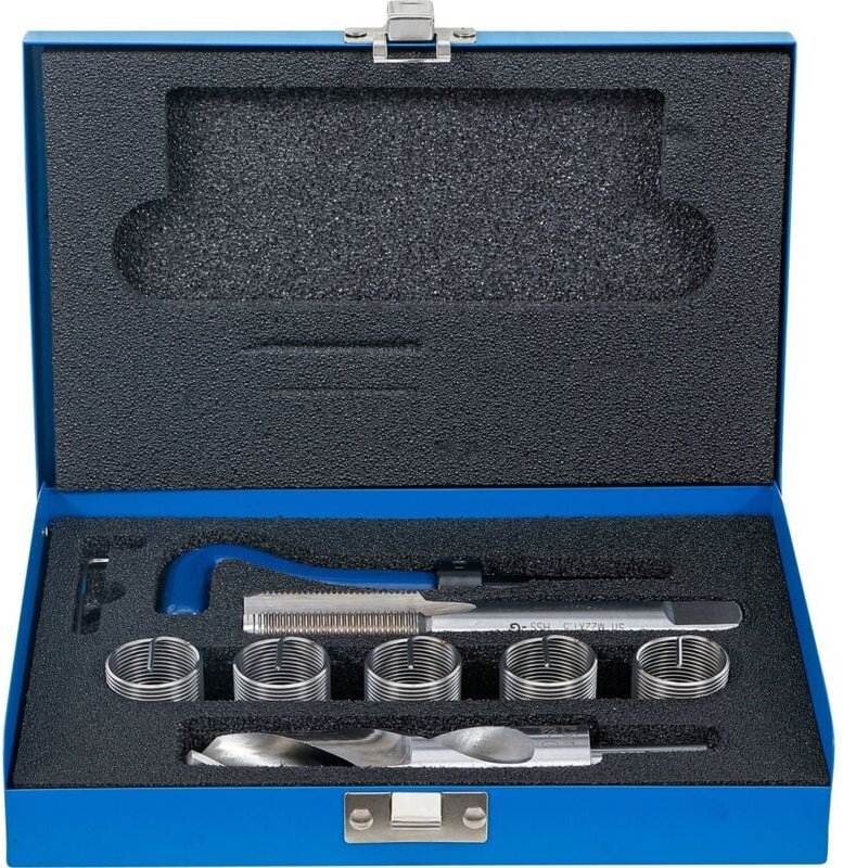 BGS 99439 Gewinde-Reparatursatz, M22 x 1,5, 9-tlg.