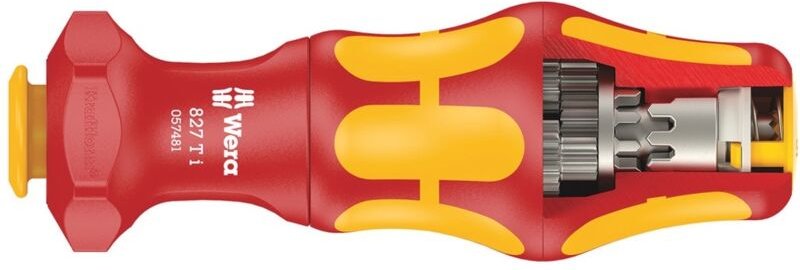 Thumbnail - 827 t i Kraftform Turbo vde, 9 x 125 mm Bits-Handhalter Wechselklinge - Wera