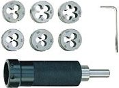 Schneideisenhalter mit Schneideisen m 3 - 10 - Proxxon