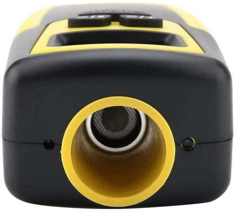 Digitales Ultraschall-Laser-Entfernungsmessgerät 50 cm – 18 m, Laserbanddetektoren für Distanz-, Flächen- und Volumenmes...