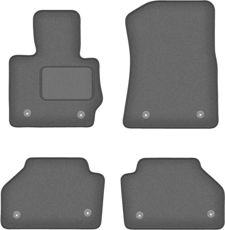 Thumbnail - Graphit-Fußmatten für: BMW X3 F25 SUV (2010-2017)