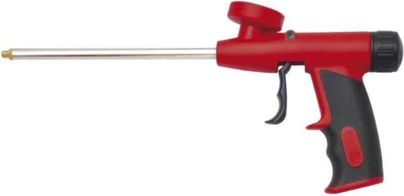Irion - Schaumpistole Dosierpistole für Pistolenschaum Kunststoff/Metall rot-schwarz