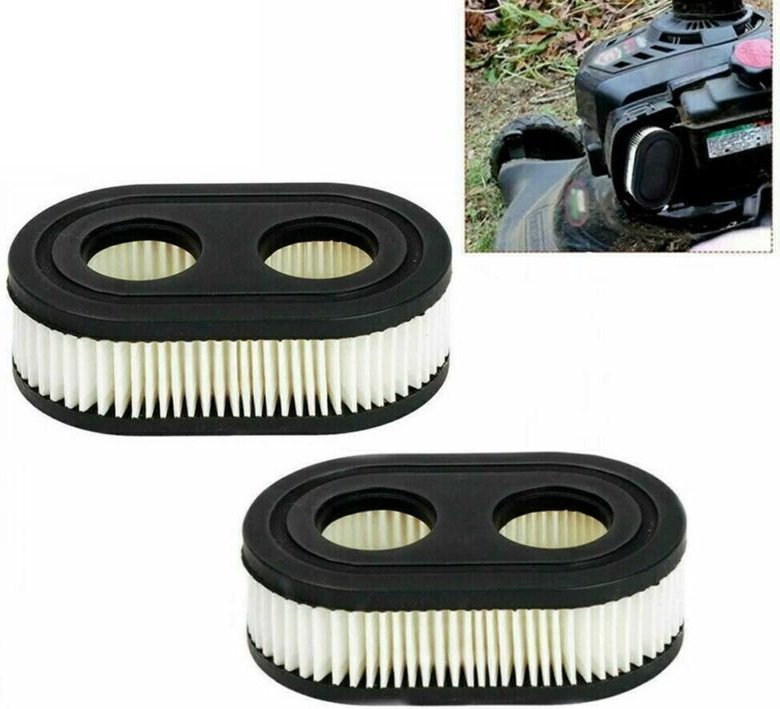 Vtizikl 2 filtres à air avec couvercle de filtre à air pour moteurs Briggs & Stratton 550E 575EX 575IS 625EXI 650EXI 675...