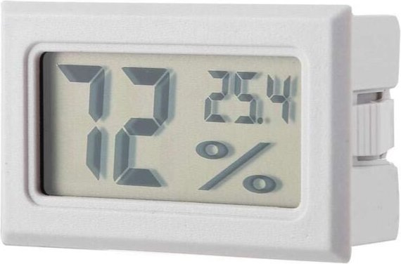 Integriertes digitales Thermometer-Hygrometer, präziser Feuchtigkeitsmesser, schnelle Temperaturanzeige mit eingebauter ...