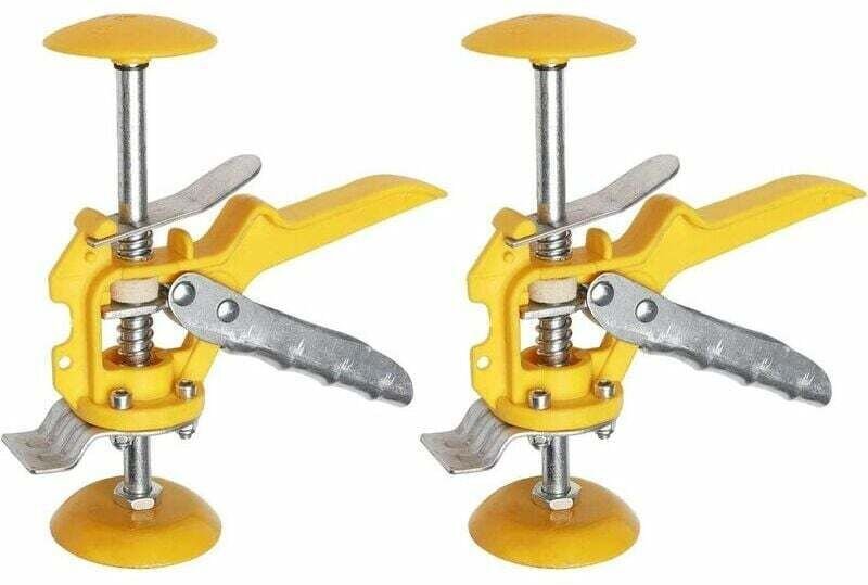 2-teiliges Fliesennivellierwerkzeug, Wandnivellierungshilfsmittel, PP-Metall für hohe Höhen, Wandnivellierungssystem, Ke...