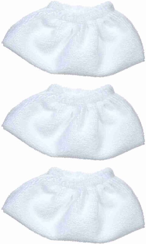Vtizikl Chiffons de Rechange en Microfibre pour nettoyeurs à Vapeur compatibles avec SC2 SC3 SC4 SC5 Lot de 4 Chiffons d...
