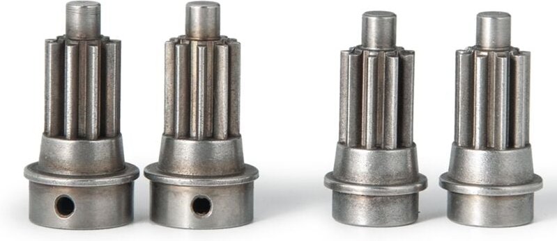 Tlily - 4Pcs Metall Vorne und Hinten Portal Antriebswelle Eingang Getriebe Set 8259 8257 für -4 TRX4 1/10 rc Crawler Aut...