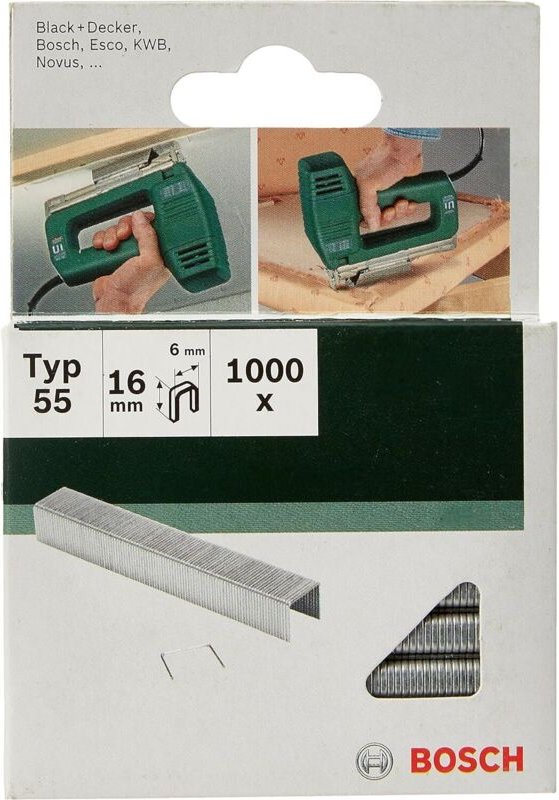Bosch 2609255827 Diy Klammern Typ 55 6 X 1.08 X 16 Mm