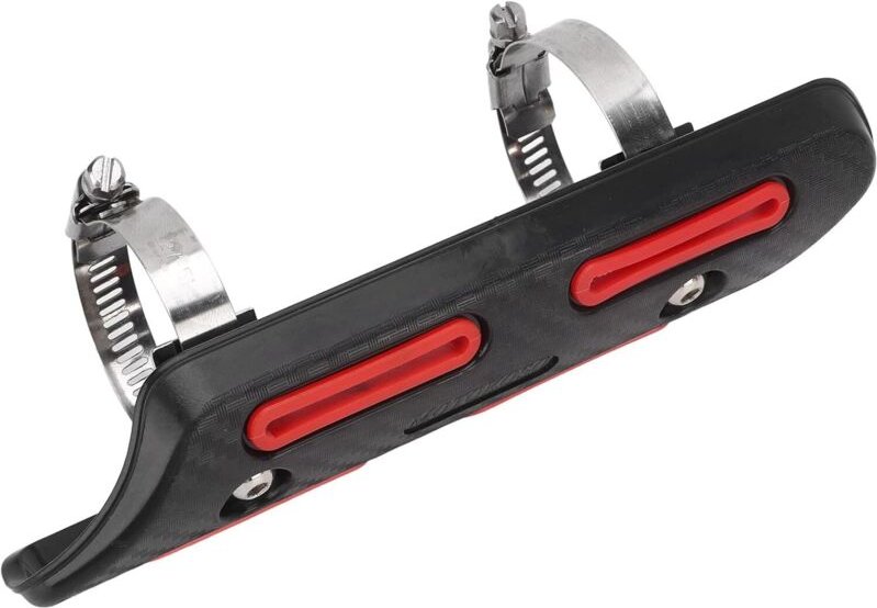 Hitzeschutzblech für Motorradauspuff, Hitzeschutz-Isolierabdeckung für ATV-Auspuffrohre 25 mm–51 mm für 4-Takt-Motorräde...