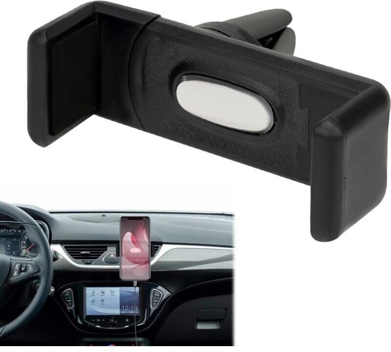 Handyhalterung für Lüftungsschlitze im Auto, tragbare Halterung für Lüftungsschlitze, Quer- oder Hochformat, verstellbar...