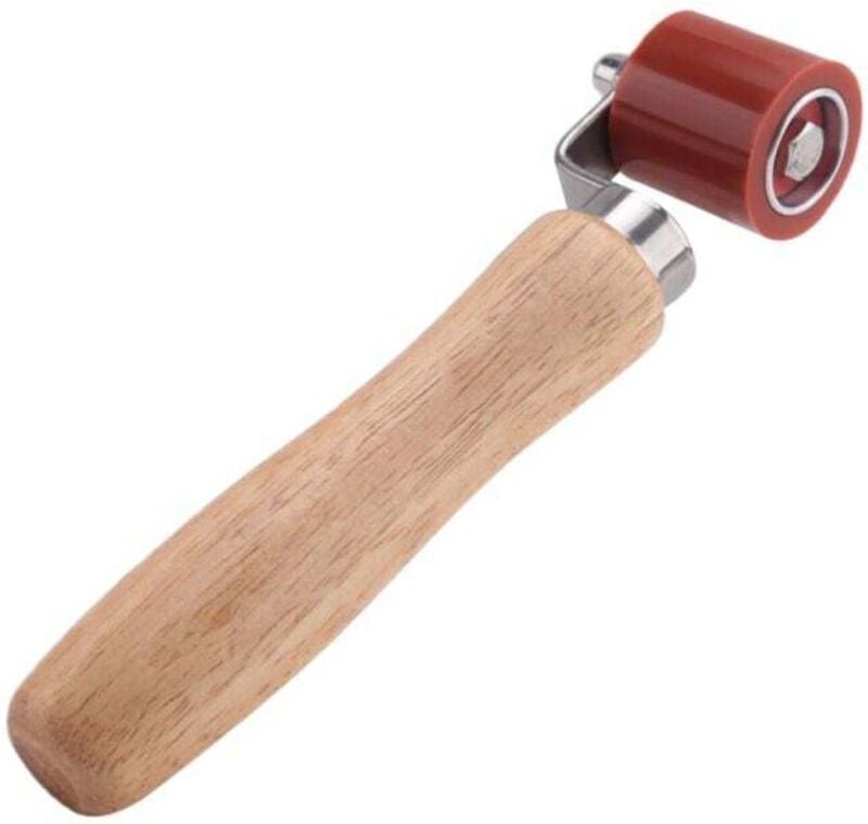 28-mm-Silikon-Handdruckwalze für PVC- und EPDM-Dachbahnen, Bodenbeläge und Schweißarbeiten