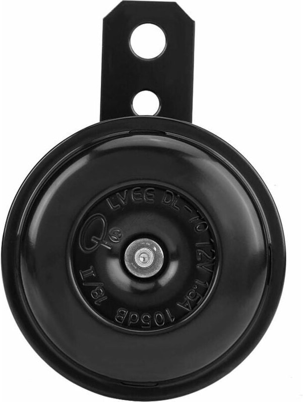 Universelle Motorradhupe, 12 V, 1,5 A, 105 dB, rund und wasserdicht, für Roller, Motorräder, Dreiräder und Pocketbikes