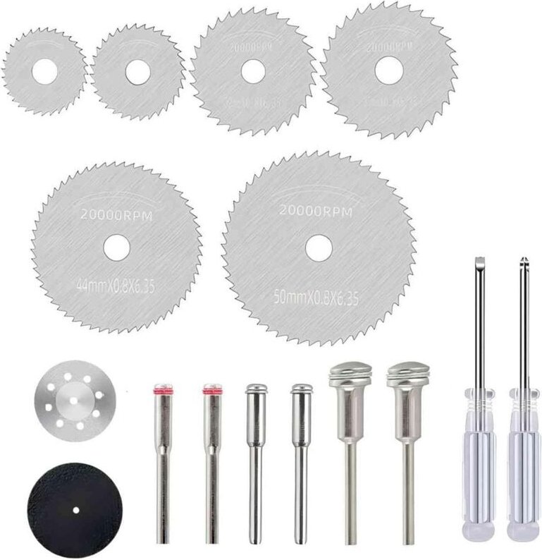 44-teiliges Diamant-Trennscheiben-Set aus Kunstharz, Schleifscheiben, Schleifräder für Rotationswerkzeuge, Trennscheiben...