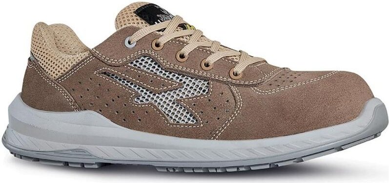 Sicherheitsschuhe niedrig AERATOR ESD S1P SRC - Braun 41