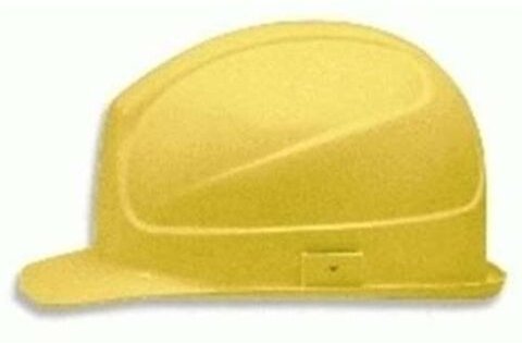 Uvex Thermo Boss Schutzhelm - Wärmeresistenter Arbeitshelm für die Baustelle - Gelb: Gelb