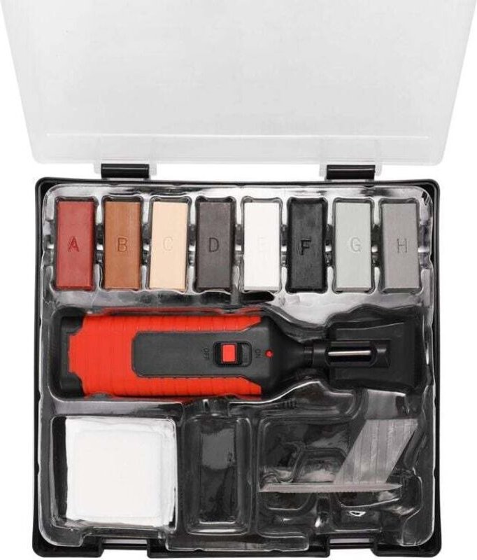 Fliesenreparaturset, Mehrzweck-Werkzeugset zum Ausbessern und Füllen von Fliesen (Stein, Keramik)