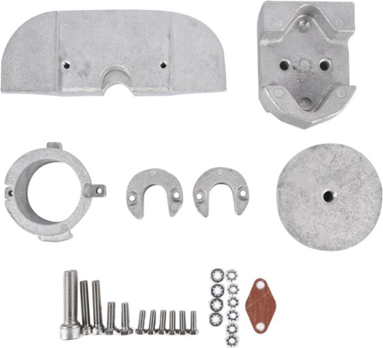 AußEnbordmotor-Anoden-Aluminiumlegierungs-Kit für Mercury Alpha One Gen 888756Q03 888756Q01 AußEnbordmotor-Schutzanode