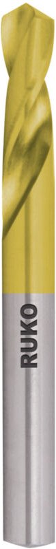 RUKO Spiralbohrer DIN 1897 Typ N HSS-G TiN Ø 2,6 x 43 x 14 mm 10 Stk