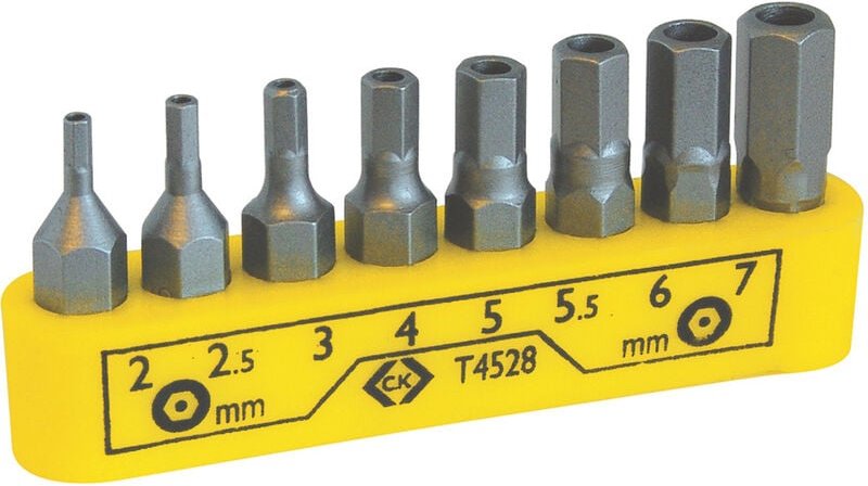 C.k T4528 Bit-Set 8teilig Innen-Sechskant bo