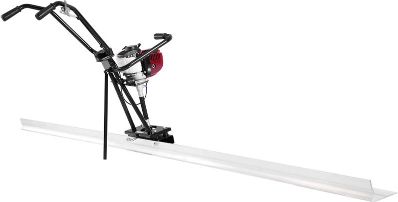 Mophorn Elektrischer Betonverteiler aus Aluminium, 1,2 m, Werkzeug zum Glätten und Bearbeiten von Betonestrichen, 4-Takt...