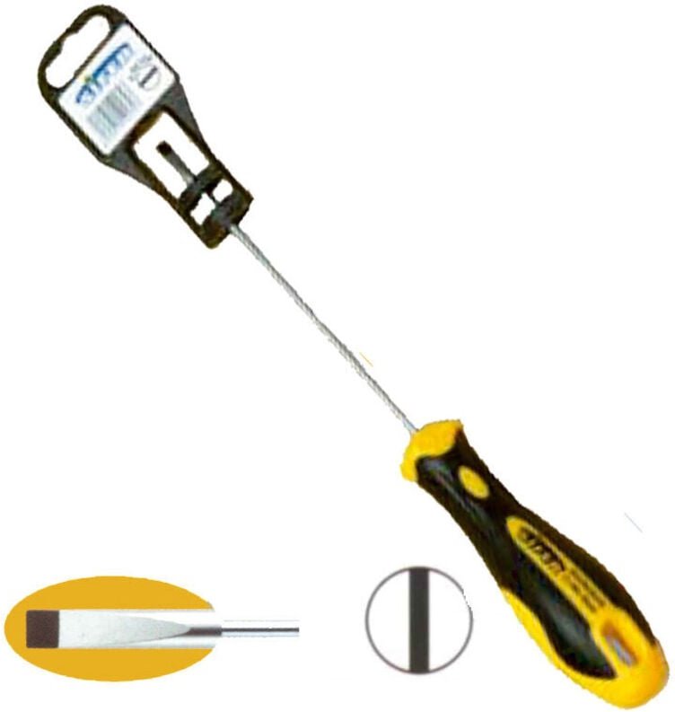 Schraubendreher mit geradem Mund 3,0x75 Sifer Professional