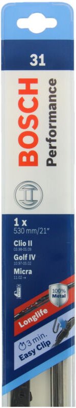 1 Scheibenwischer Performance - 53cm Nr. 31 - Bosch