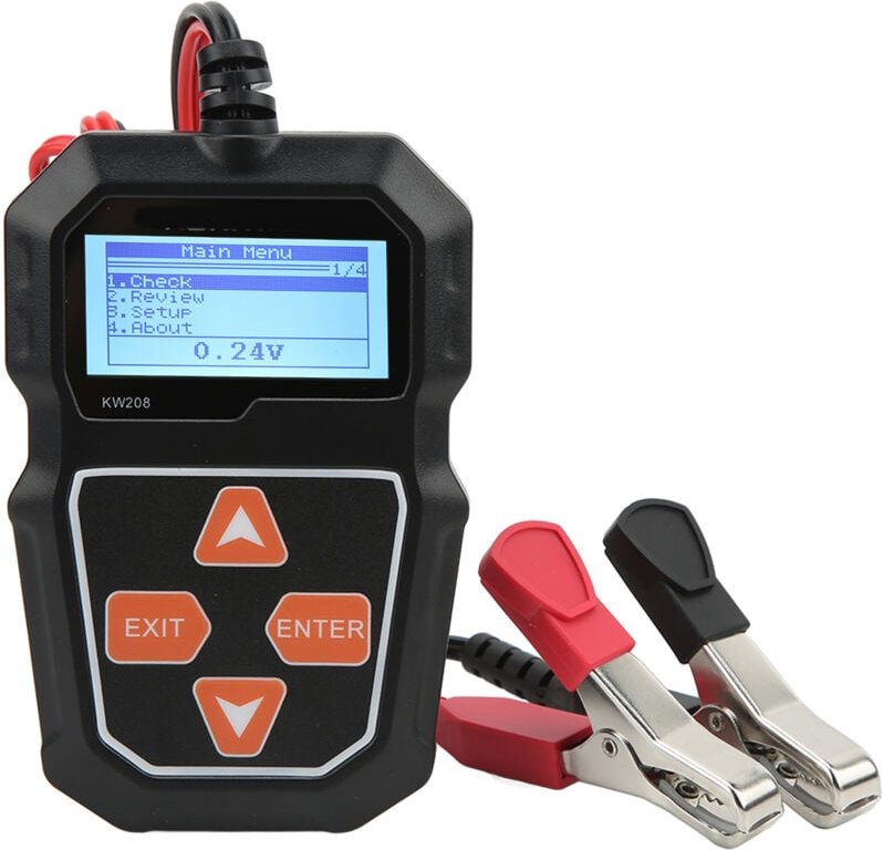 Digitaler Batterieanalysator, Batterietester, 12V Autobatterietester, Digitaler Batterieanalysator für CCA 1002000, AGM-...