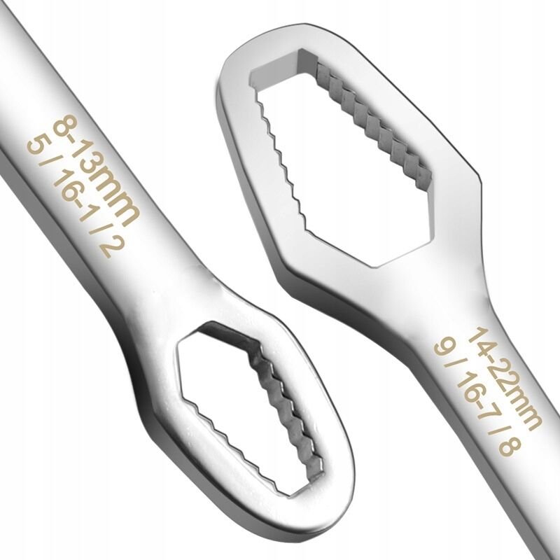 UNIVERSALSCHLÜSSEL 8-22 mm 5/16-1/2 und 9/16-7/8