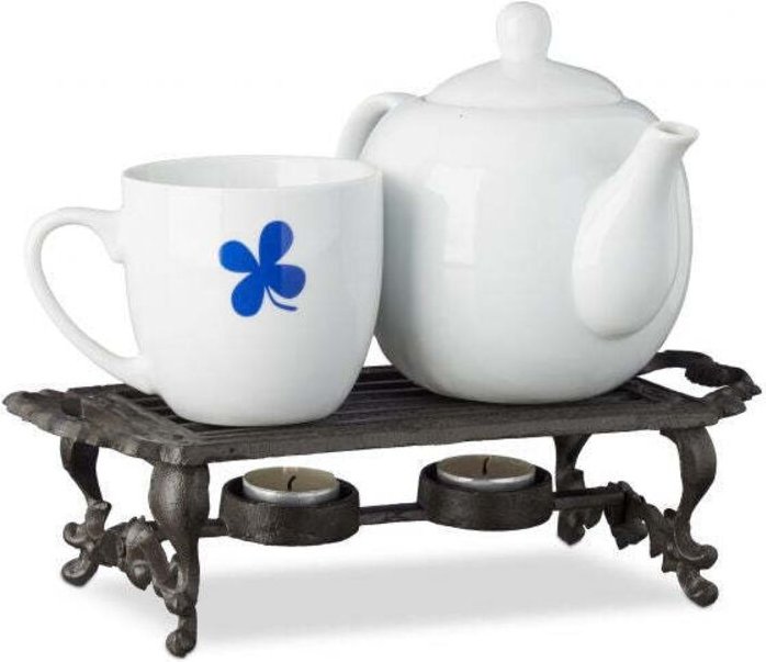 Cast iron food warmer