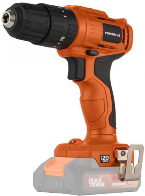 20-V-Akku-Schlagbohrmaschine POWDPO1100 PowerPlus