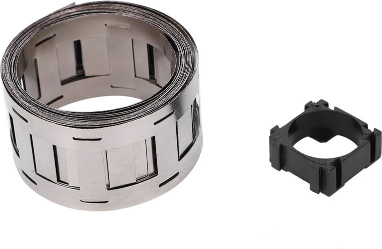 Terry Combine Holder 18650 Terry ABS 100 Stück Lipotery Combine Holder Fester Spleißhalter mit 6,6" verzinktem Verbindun...