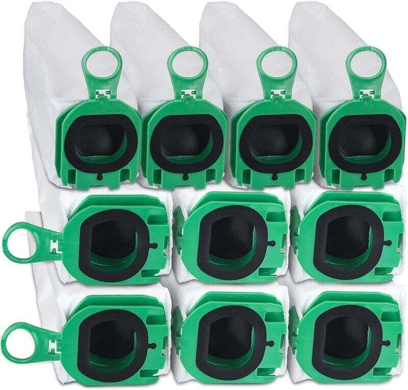 Lot de 10 Sacs à Poussière de Rechange Compatible Aspirateur Sans Sac