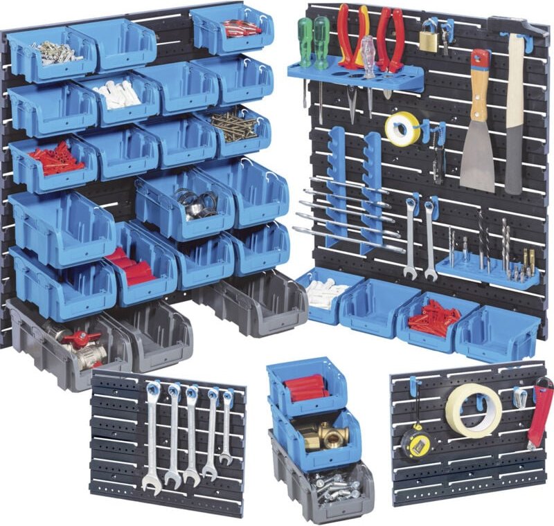 Werkzeugwand StorePlus Set p 55 55-teilig Aufbewahrung Werkstatt - Allit