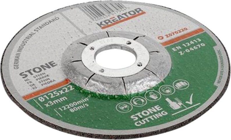 Trennscheiben - Stein - Ø 230 x 3 mm - 6 Stück KREATOR