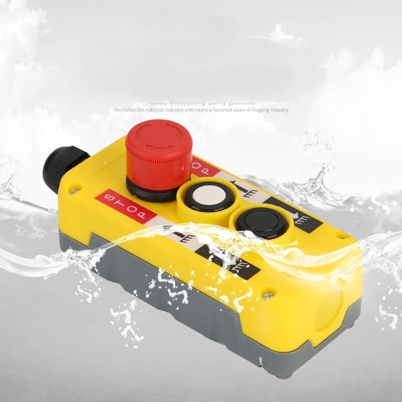 Not-Aus-Taster mit 2 Tastern und Not-Aus-Funktion - T-2M