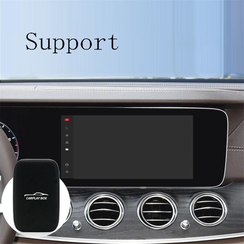 Android TV CarPlay AI Box Drahtloser Carplay-Adapter Integrierter Store-Support Auto-Intelligenzsysteme