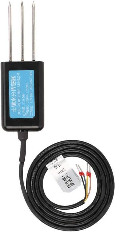 Hochpräzises, wasserdichtes Bodenfeuchtigkeitsmessgerät mit 4-20 mA Ausgang und Gewächshauseffekt