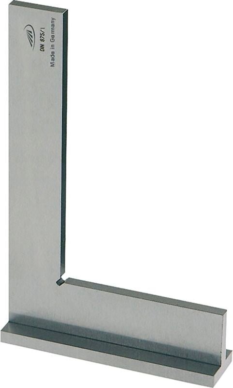 Präzisions Stahlwinkel DIN875-1 mit Anschlag Schenkellänge 300 x 200 mm