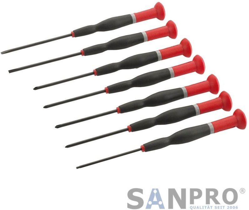 Cimco Elektronik-Schraubendrehersatz-Sortiment , 7-teilig