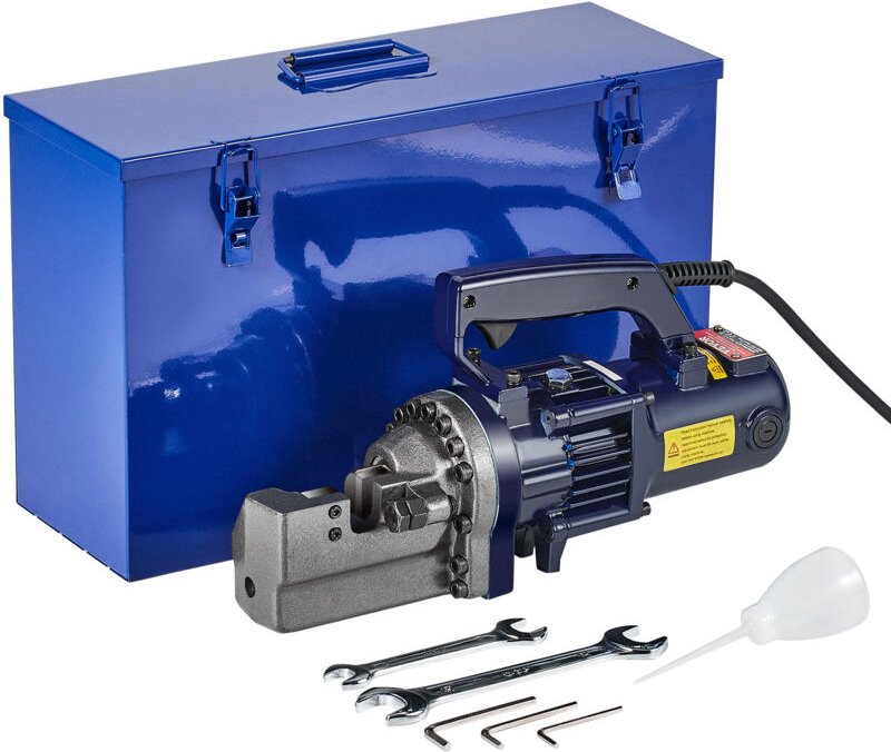 Elektrischer hydraulischer Bewehrungsschneider,tragbarer 1350-W-Bewehrungsschneider,schneidet bis zu 7/8Zoll 7 (4-22 mm)...