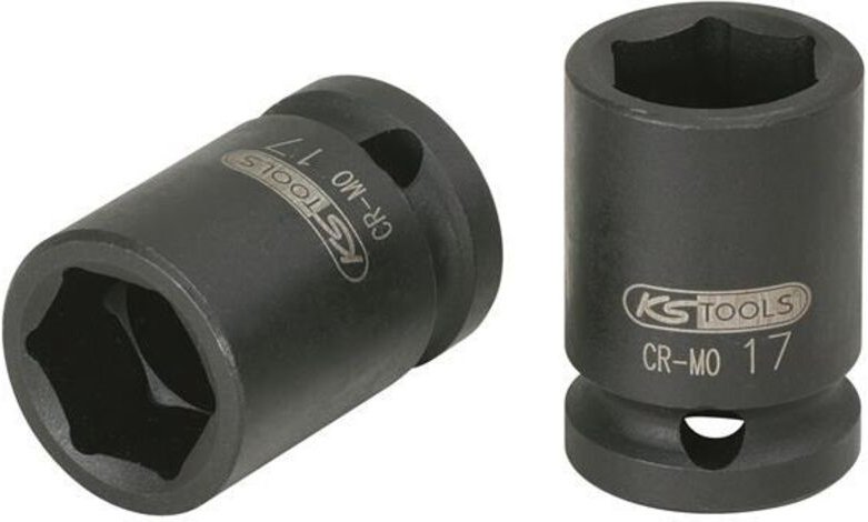 KS-Tools 515.1018-E 1/2" 6kant-Kraft-Stecknuss,k